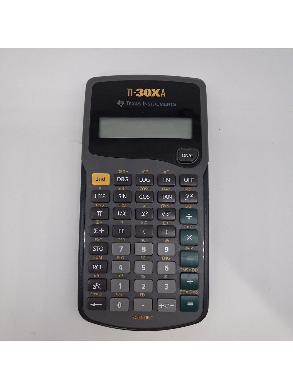Texas Instruments TI-30Xa Scientific Calculator w/ Slide Cover Untested